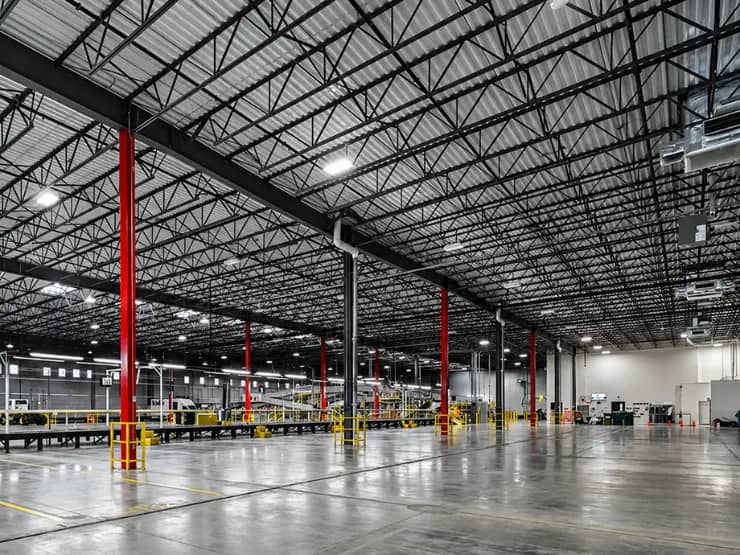 Industrial roofing solutions with certified professionals installing durable, weather-resistant roofing systems